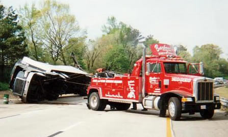Heavy Truck Accident Recovery & Towing